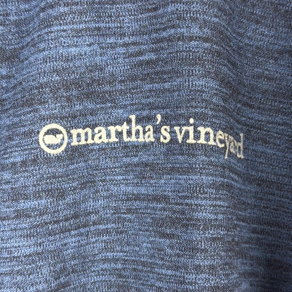Vineyard Vines Martha’s Vineyard Blue Long Sleeve Tee Comfortable Casual Wear - Picture 3 of 7